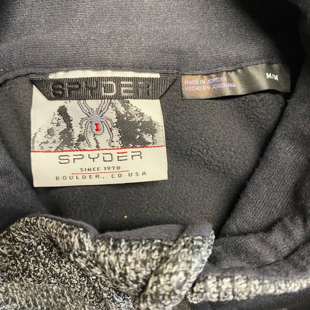 NWT Spyder Men's Half Zip Sweater Gait Knit Pullover Jacket